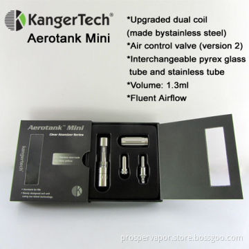 E Cigarette Kanger Aerotank Mini E Cigarette Tank Atomizer with Wholesale Price